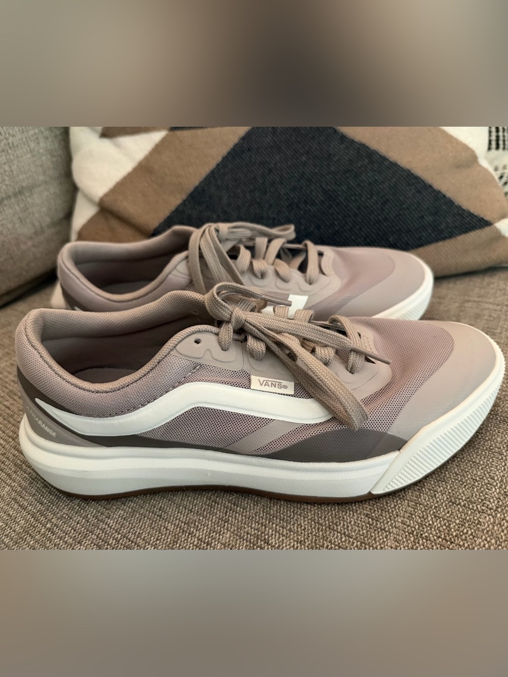 Rare Vans UltraRange NEW size 8 mushroom/brown/taupe